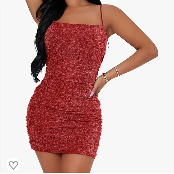 strapless open back dress SANDRINA RED MINI DRESS | CULT MIA main image 1